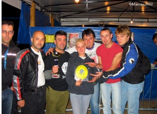 Da sx verso dx Armando Maxdemon Nonno Rolik Satanella Ed il Polso  Doc Fermun